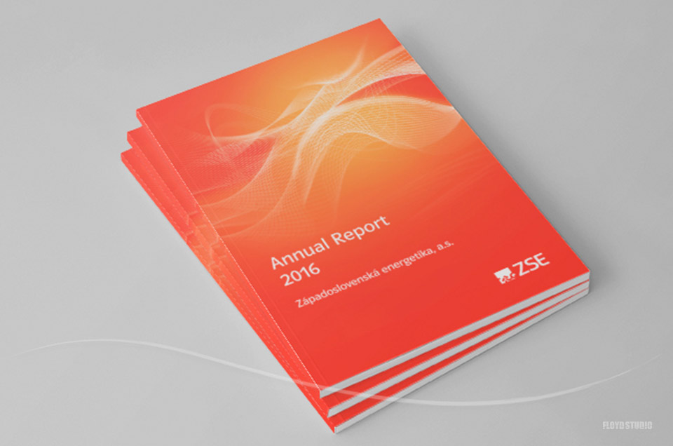 ZSE Annual Report 2016 - Graphic design, layout, DTP